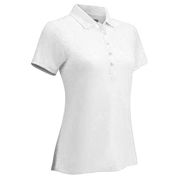 Callaway Girls Micro Hex Solid Polo Shirt