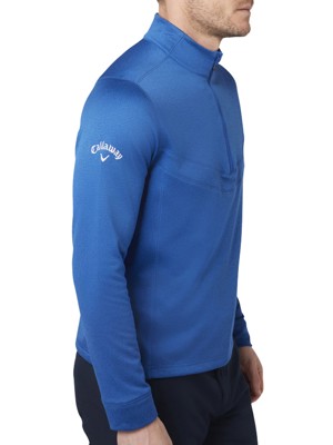 Callaway Mens Waffle 1/4 Zip Pullover