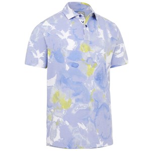 Callaway Mens Thermal Dye Print Polo Shirt