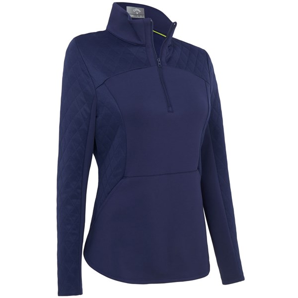 Callaway Ladies Quilted Knit Stretch Pullover