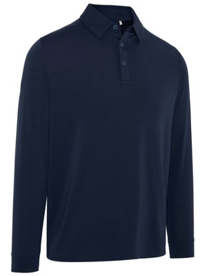 Callaway Mens Soft Touch Long Sleeve Knit Polo Shirt