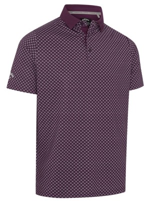 Callaway Mens Fly Birdie Check Polo Shirt
