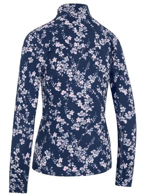 Callaway Ladies Snowy Floral Sun Protection Pullover