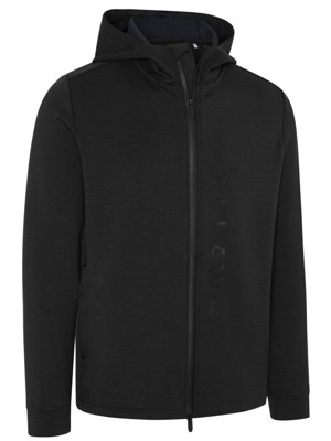 Callaway Mens Pure Blend Mid Layer Full Zip Hooded Jacket