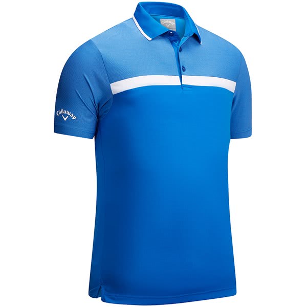 Callaway Mens Fine Line Opti-Dri Colour Block Polo Shirt - Golfonline