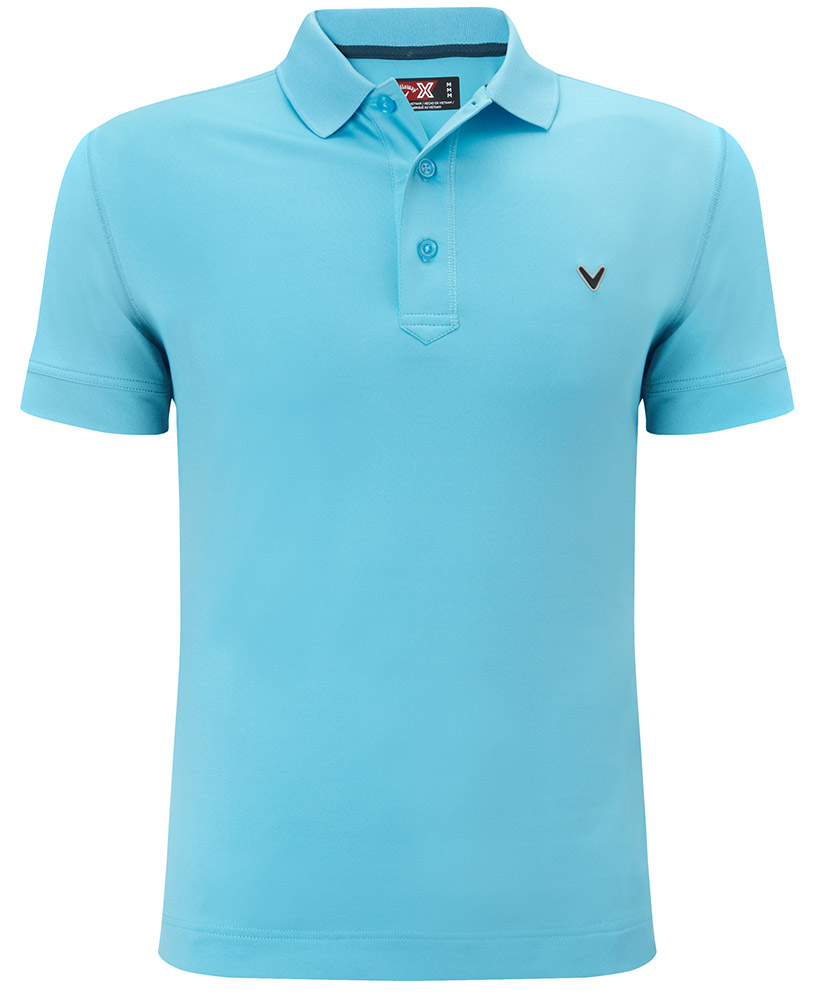 Callaway Mens X Series Stretch Solid Polo Shirt | GolfOnline