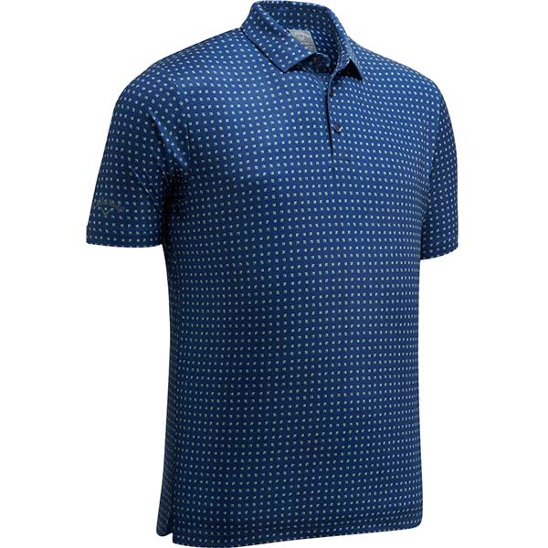 Callaway Mens Mini Ombre Print Polo Shirt - Golfonline