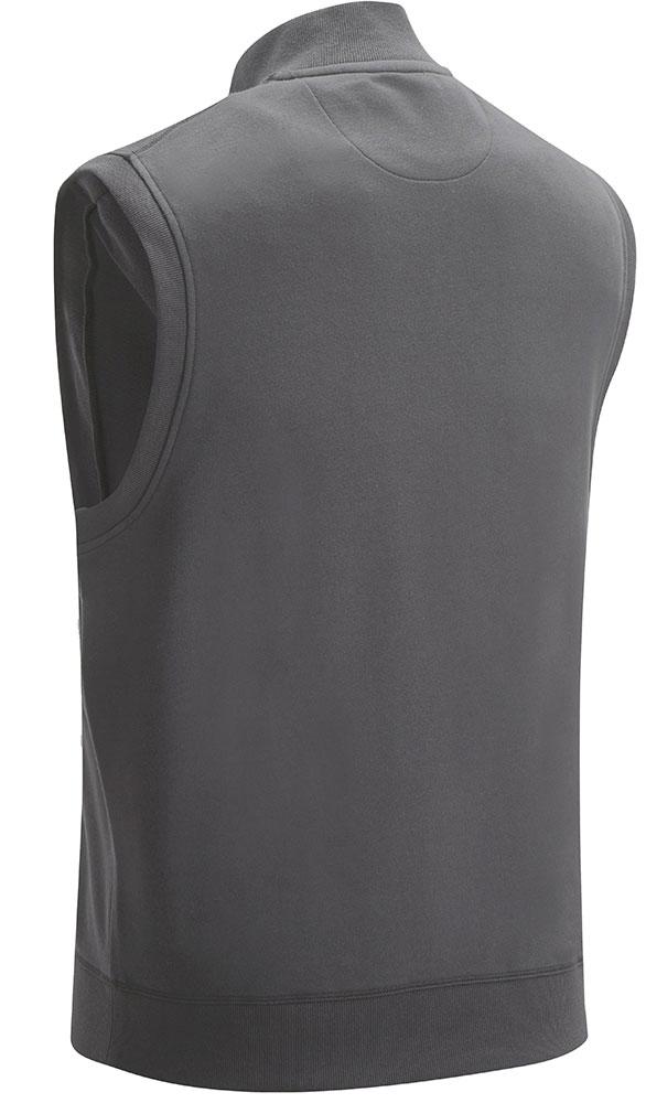 Callaway Mens French Terry Quarter Zip Vest