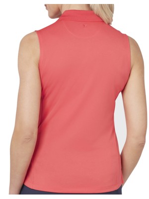 Callaway Ladies Sleeveless Knit Polo Shirt