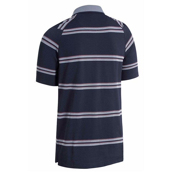 Callaway Mens Oxford Stripe Polo Shirt