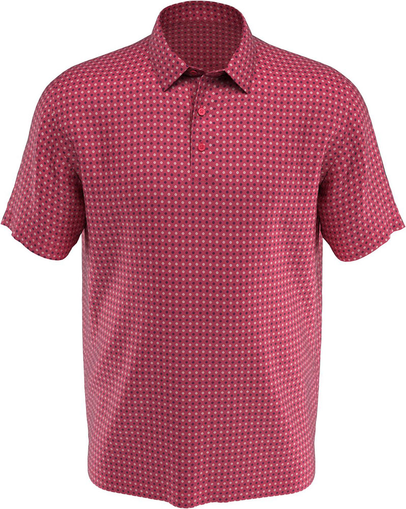 Callaway Mens Soft Touch Micro Print Shirt - Golfonline