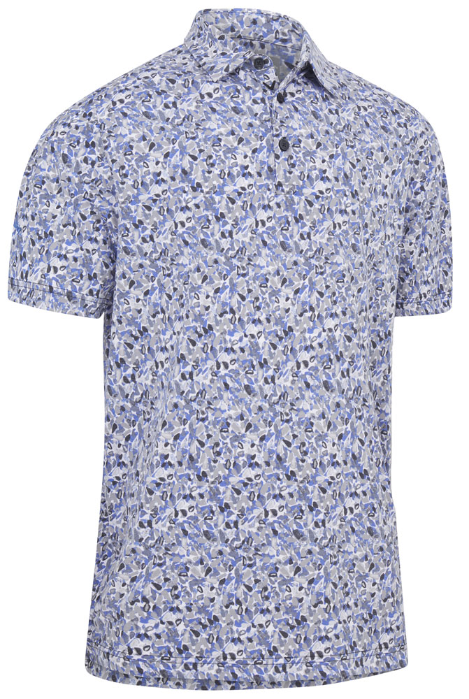 Callaway Mens Filtered Floral Print Polo Shirt - Golfonline