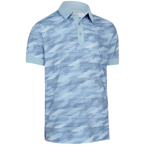 Callaway Mens X-Series All Over Active Textured Print Polo Shirt