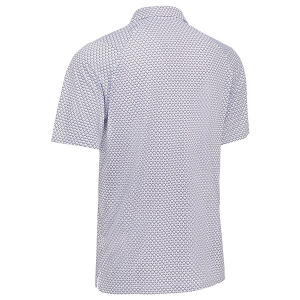 Callaway Mens Trademark Ombre Chev Print Polo Shirt - Golfonline