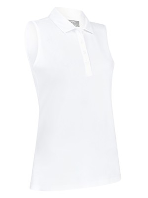 Callaway Ladies Tournament Sleeveless  Polo Shirt