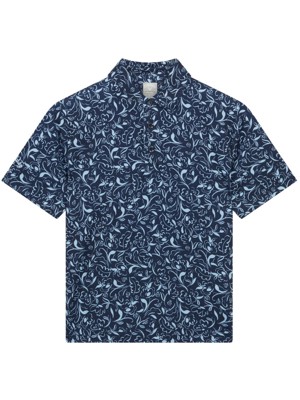 Callaway Juniors Floral Print Polo Shirt - SALE