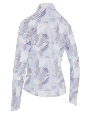 Callaway Ladies Active Geo Print Sun Protection Pullover