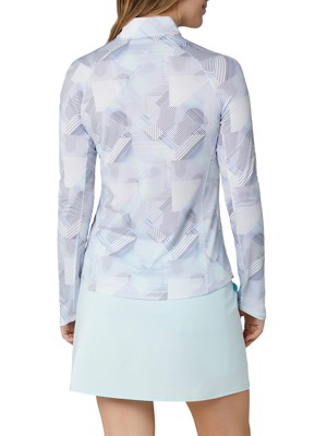 Callaway Ladies Active Geo Print Sun Protection Pullover