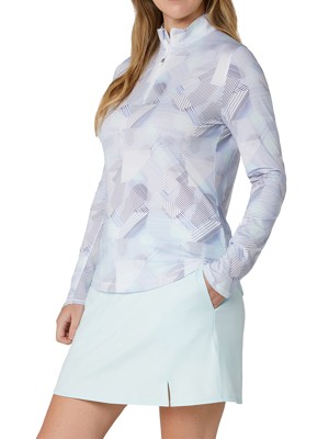 Callaway Ladies Active Geo Print Sun Protection Pullover