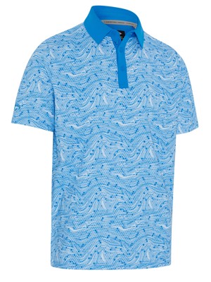 Callaway Mens HEX Marble Polo Shirt - SALE