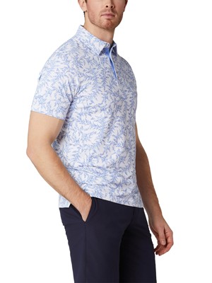 Callaway Mens Chev Botanical Polo Shirt - SALE
