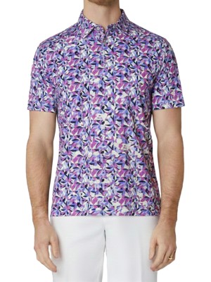 Callaway Mens Dogwood Floral Polo Shirt - SALE