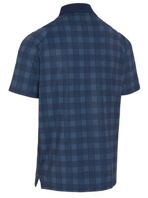 Callaway Mens Chev Plaid Print Polo Shirt - SALE