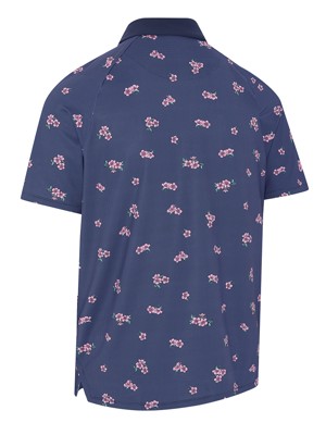 Callaway Mens Azalea Gingham Polo Shirt - Masters Collection