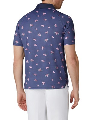 Callaway Mens Azalea Gingham Polo Shirt - Masters Collection