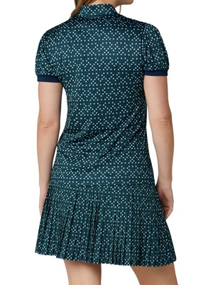Callaway Ladies Framing Geo Print Short Sleeve Polo Shirt - SALE