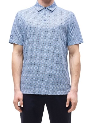 Callaway Mens Foulard Printed Polo Shirt - SALE