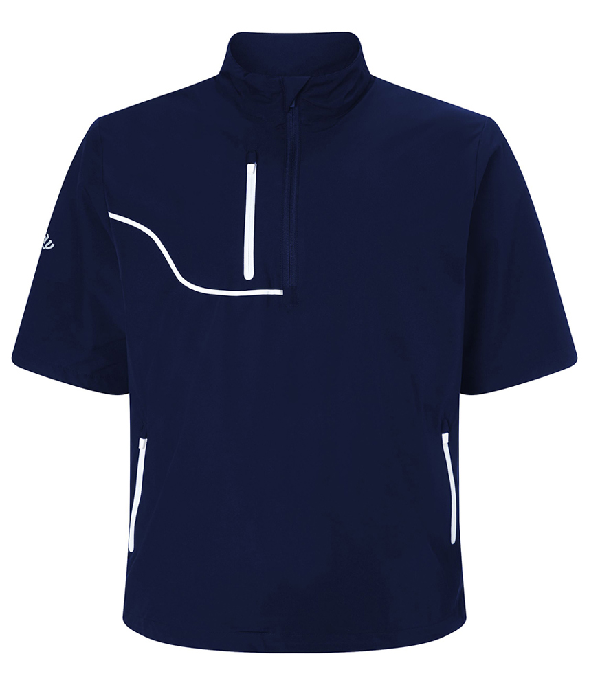 Callaway Mens Gust 3.0 Short Sleeve Wind Jacket