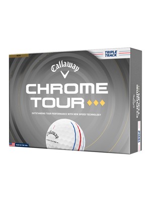 Callaway Chrome Tour Triple Diamond Triple Track Golf Balls (12 Balls) 2026