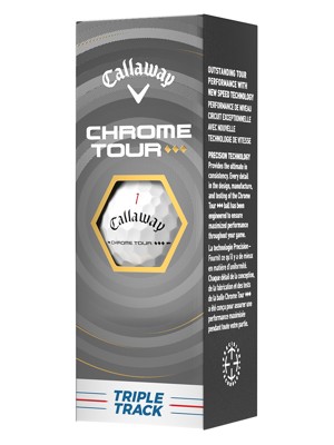 Callaway Chrome Tour Triple Diamond Triple Track Golf Balls (12 Balls) 2026