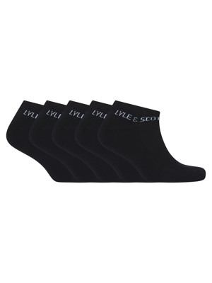 Lyle and Scott Mens Chester Ankle Socks (3 Pairs)