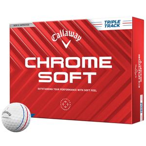 Callaway Chrome Soft Triple Track Golf Balls