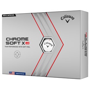 Logo Overrun - Callaway Chrome Soft X LS Golf Balls 2022