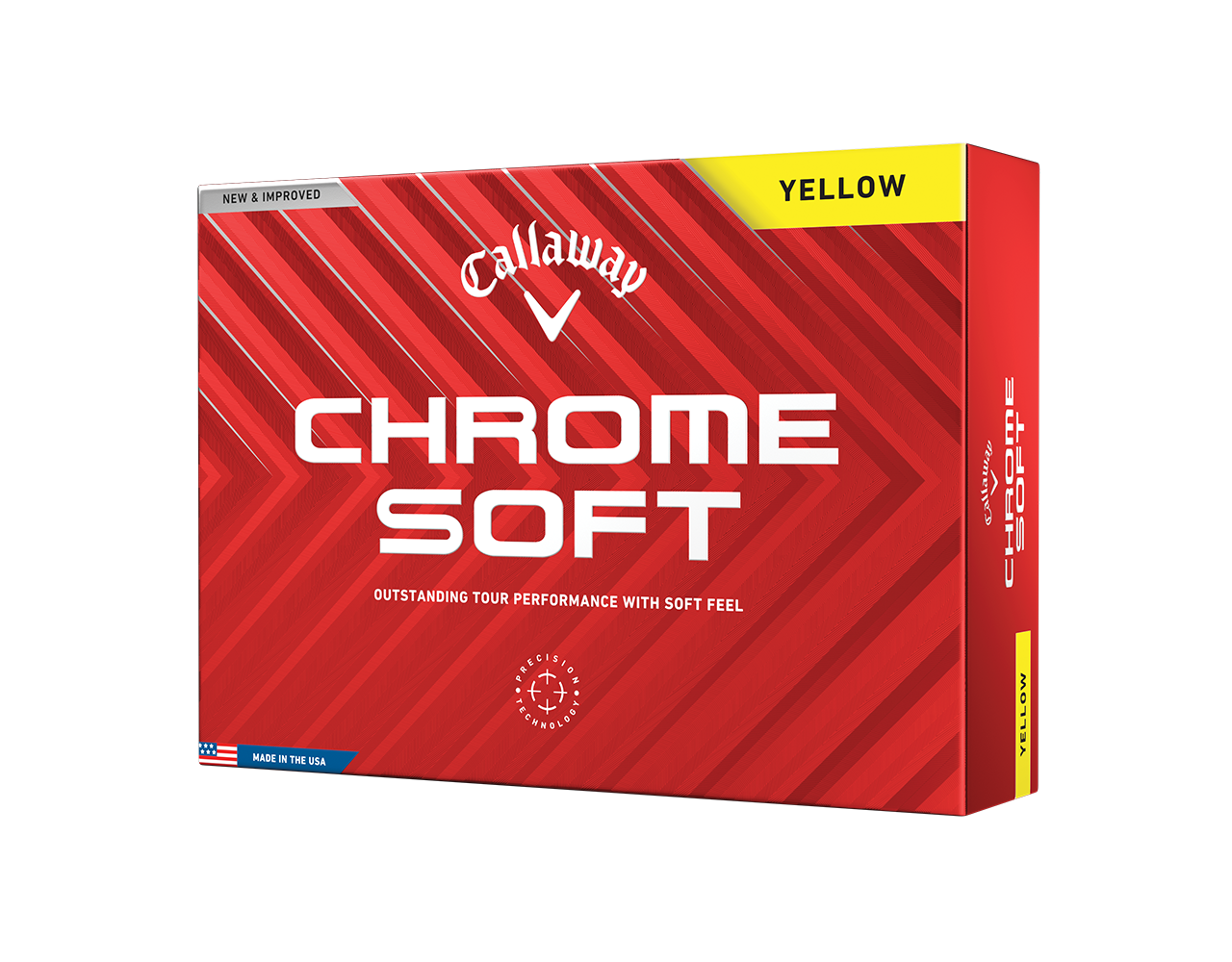 Callaway Chrome Soft Yellow Golf Balls (12 Balls) 2024