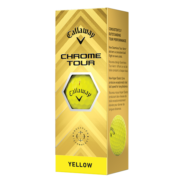 chrome tour yellow 3 ball 2024