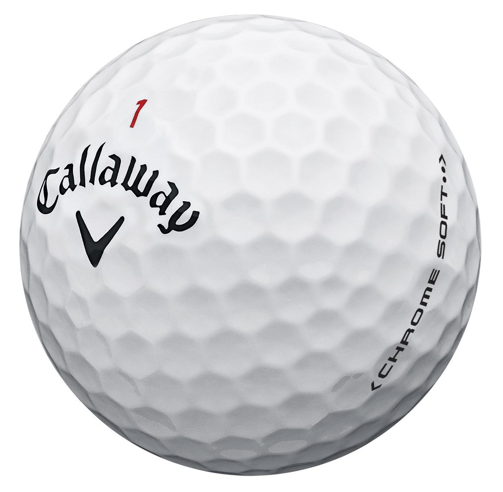 Callaway Chrome Soft Golf Balls (12 Balls) 2016 - Logo Overrun
