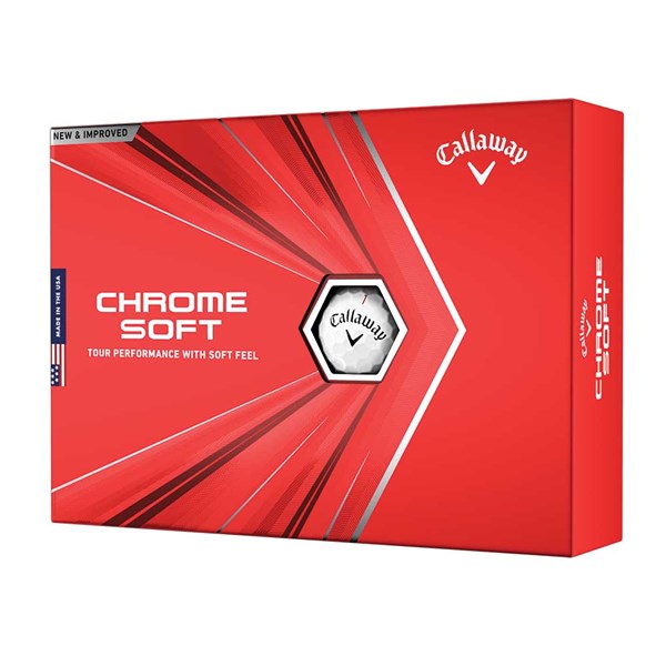 Logo Overrun - Callaway Chrome Soft Golf Balls (12 Balls) 2020