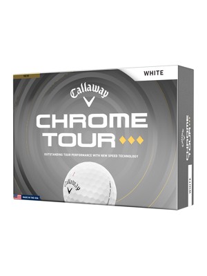 Callaway Chrome Tour Triple Diamond Golf Balls (12 Balls) 2026
