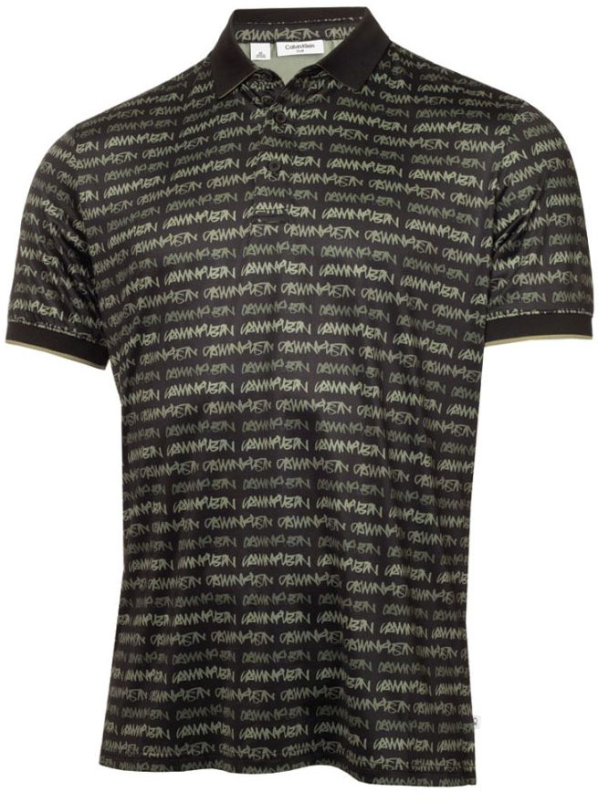 Calvin Klein Mens Signature Polo Shirt - Golfonline