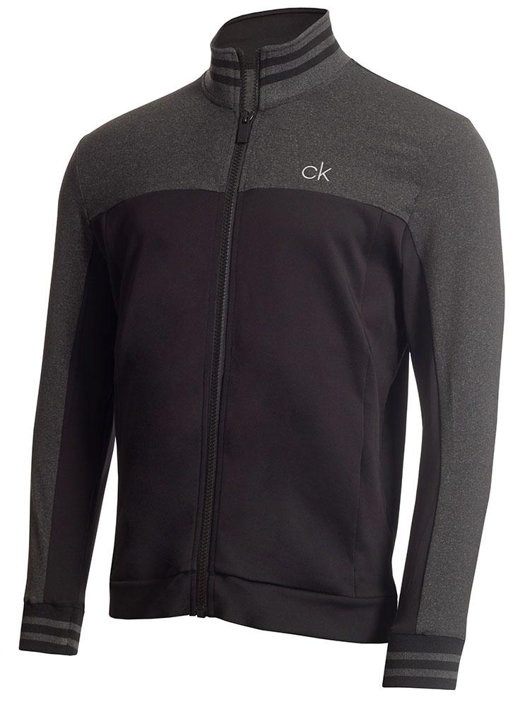 calvin klein mens zipper sweater