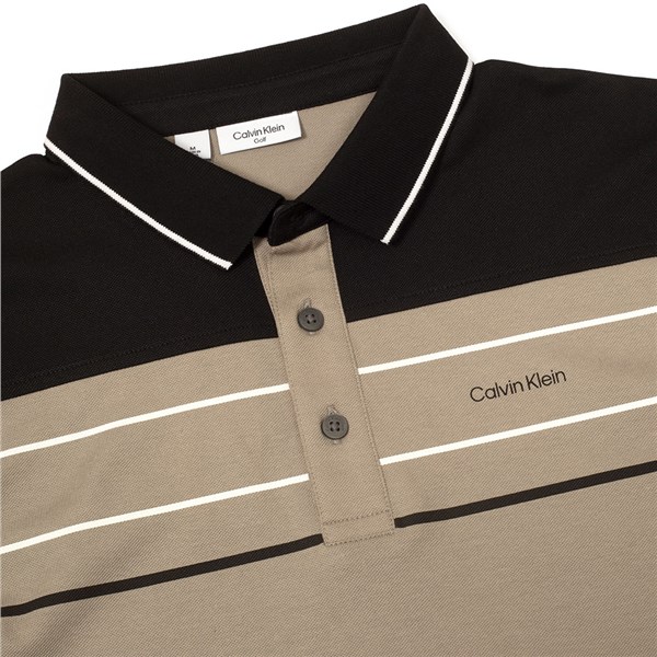 Calvin Klein Mens Blackwater Polo Shirt - Golfonline