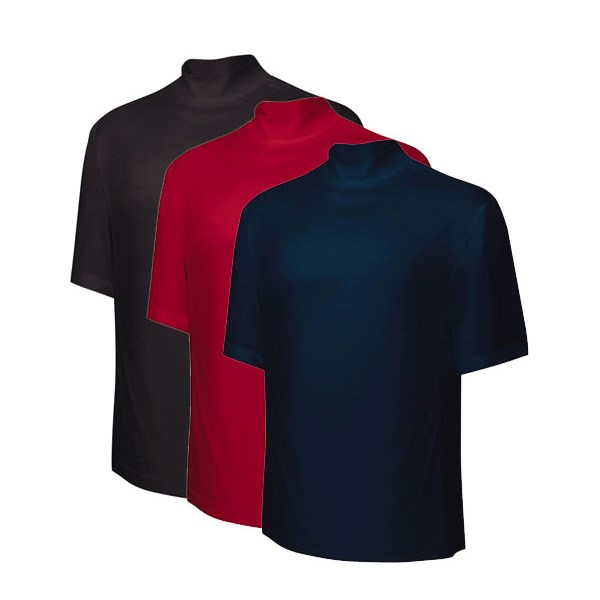 adidas mock neck golf shirts