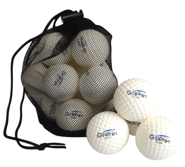 Golphin For Kids Clicker Golf Balls (12 Balls)