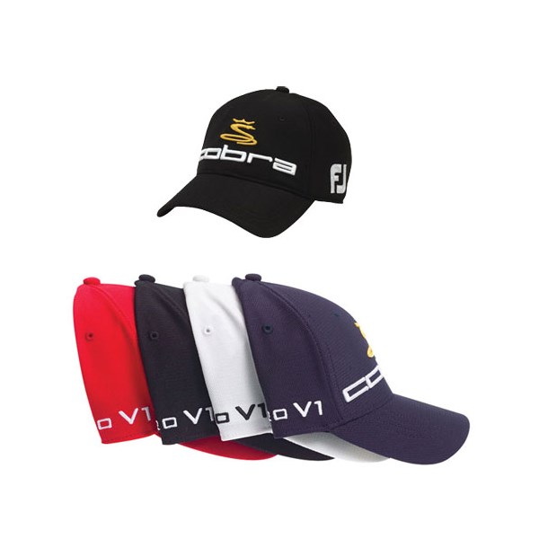 cobra golf flat bill hat