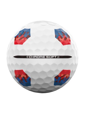 Callaway Chrome Soft TruTrack White Golf Balls (12 Balls) - Prior Gen