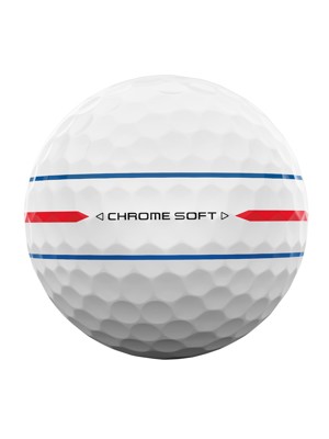 Callaway Chrome Soft 360 Triple Track White Golf Balls (12 Balls) - Prior Gen